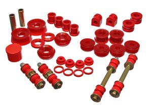 Dodge SRT-4 Bushing Kit - Front + Rear - Energy Suspension - Hyper-Flex - Red - `03-`05 Dodge SRT-4 Bushing Kit - Front + Rear - Energy Suspension - Hyper-Flex - Red - `03-`05